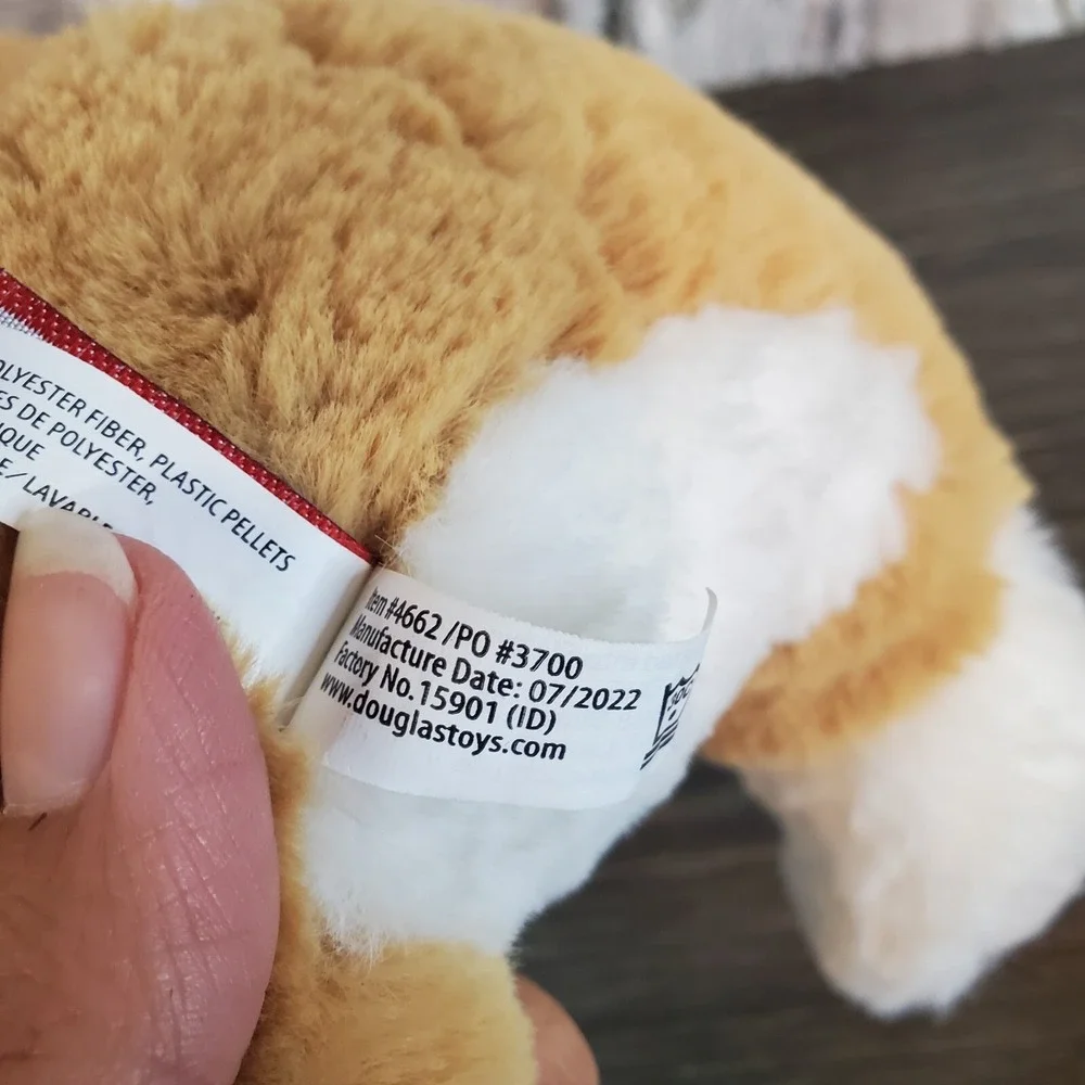 CHEEKIE the Plush CORGI Puppy Dog Stuffed Animal  Douglas Cuddle Toys #4662